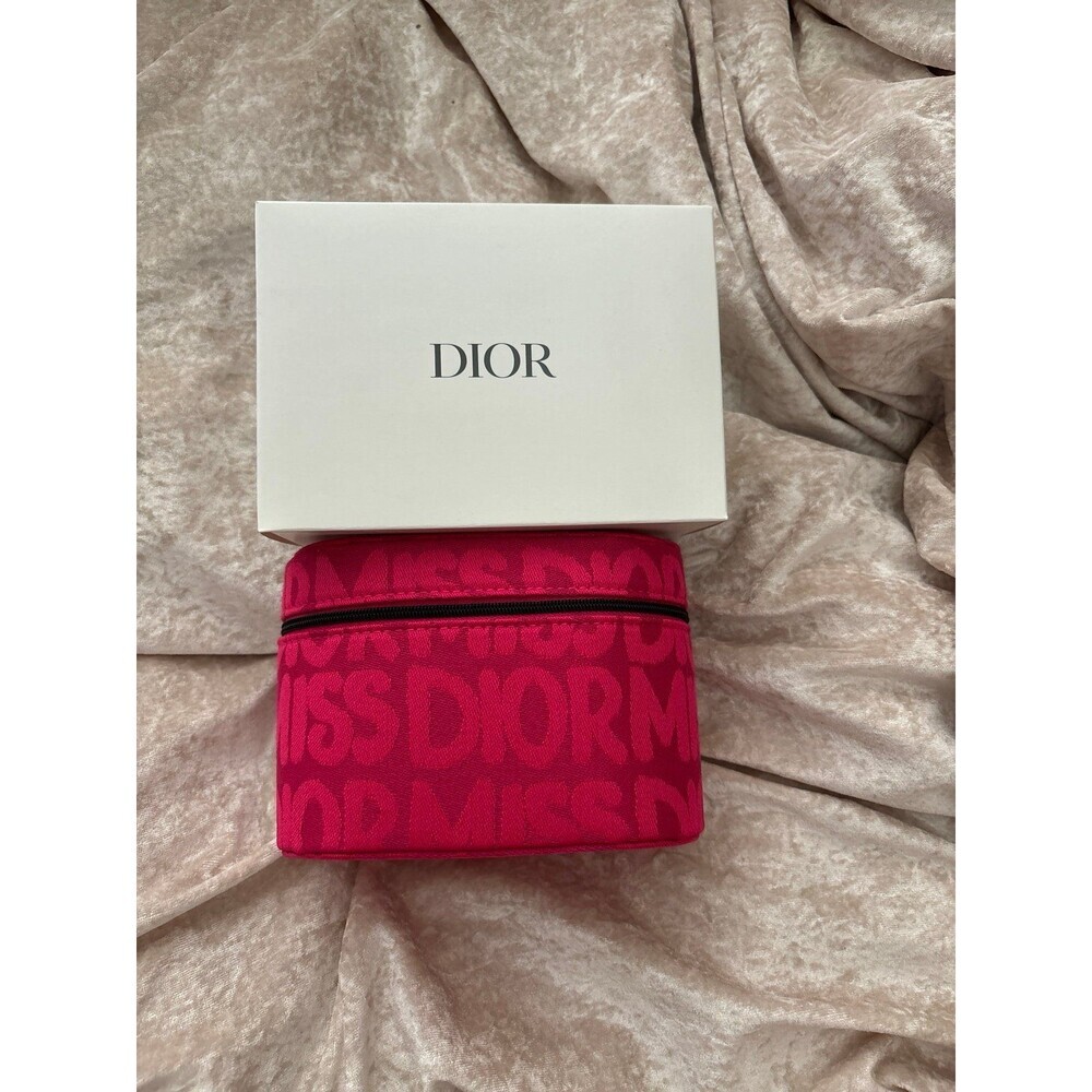 Dior hot pink Trousse pouch - Picture 2 of 4